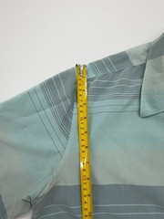Polo Mens Shirt Light Blue Striped Cotton Button Up Logo XL Regular