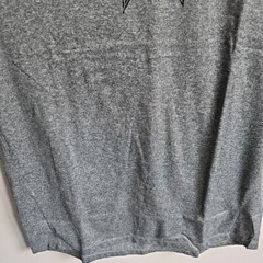 NWT Tapout Heathered Gray Size Medium W/ Black Puff Print Short Sleeve Shirt