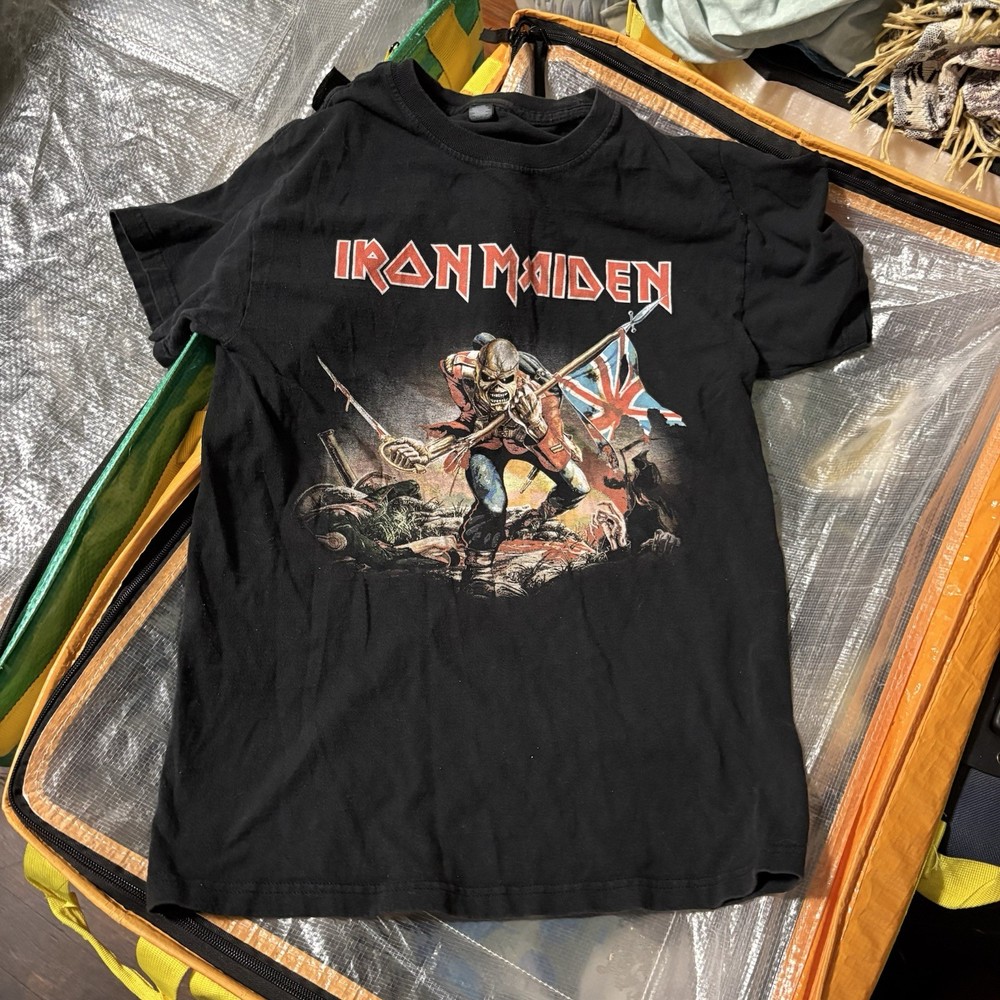 Iron Maiden The Trooper Graphic Band T-Shirt S