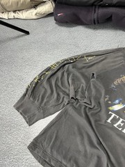 Vintage 90s Sepultura Territory Metal Band T-Shirt Long Sleeve, Blue Grape
