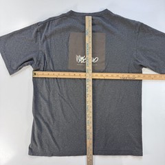 Vintage MOSSIMO Short Sleeve Box Logo T-Shirt Mens Medium Gray Made in USA 90s