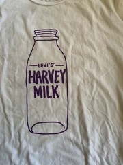 Levi’s Pride Harvey Milk LGTBQ T-Shirt XXL 2016 San Francisco Gay Interest