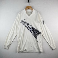 90’s Vintage ASICS Mens 2XL Volleyball Long Sleeve Collar V-Neck New Deadstock