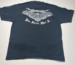 Vintage Kid Rock American Badass Shirt MF Quite Like Me Black 2XL Y2K Anvil