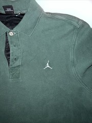 Vintage Air Jordan Brand Green Polo Og Y2k Sz 3xl
