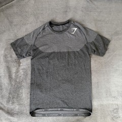 OG Gymshark Phantom Seamless T-Shirt In Black (David Laid 2016) Size S Excellent