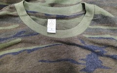 Woodland Camo Soft Comfortable T-shirt Tactical Short Sleeve Tee Eco Jersey