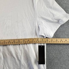 The Men’s Store at Bloomingdale’s Supima Cotton Tee Men’s M White Solid Crewneck