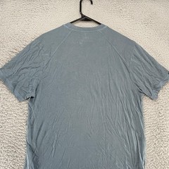 Free Fly Shirt Mens Medium Blue Performance Bamboo Crewneck Lightweight Tee