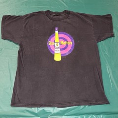 Vintage 90s Galliano Liquor Size Matters Humor T-Shirt Size XL
