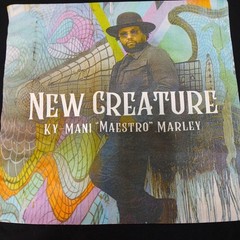 Marley, Ky-Mani Marley “New Creature” Tee Shirt Unisex Black Medium Cotton