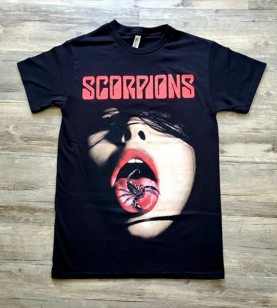 NEW SCORPIONS SEXY TONGUE T SHIRT