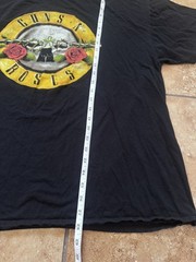 Guns N Roses, Black Short Sleeve T Shirt men’s XXL Rock Music 80s 90s Band Tee