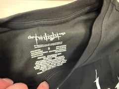Twilight Black T-Shirt – Size Small – Walmart – NWT – #11