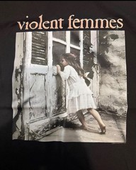 THE VIOLENT FEMMES T SHIRT BLACK SHORTSLEEVED BRAND NEW FAST FREE SHIPPING