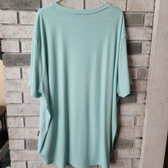 Jmierr Mens Fashion Henley Shirt Size 4Xl Blue EUC Lightweight Summer Vacation