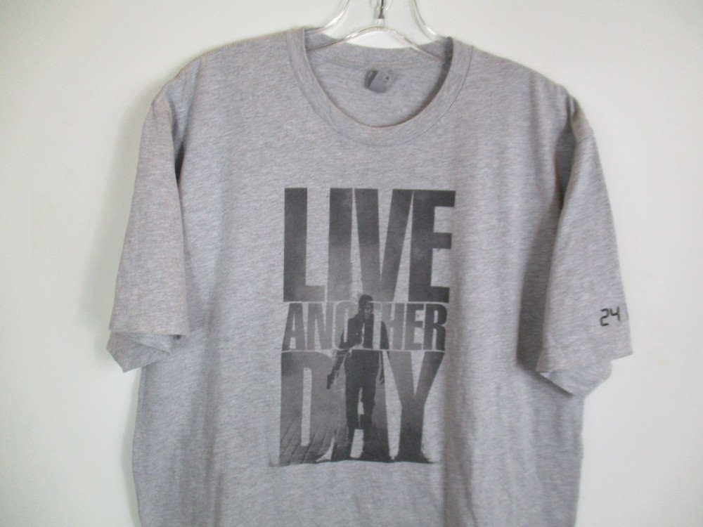 Live Another Day Next Level Apparel Men’s Size L Cotton Short Sleeve T-Shirt