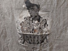 Shawshank Redemption 25th Anniversary T Shirt Large Strohs Beer Mansfiled Ohio