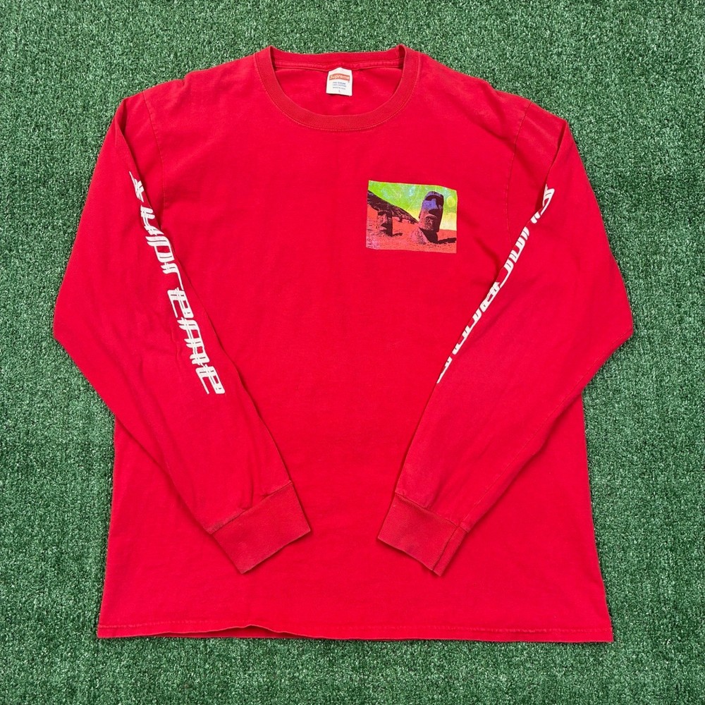 Supreme Stone Heads Graphic Long Sleeve T-shirt