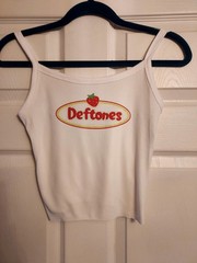 Deftones crop top strawberry shortcake parody deftones tank top deftones Shirt