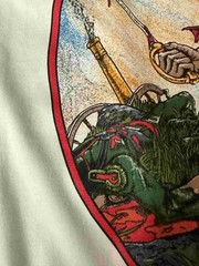 Iron Maiden British Metal Ounslaught 1983 Raglan S to 3XL