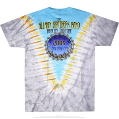ALLMAN BROTHERS-FLYING PEACH-2 SDD TIE DYE T-SHIRT M-L-XL-2X Warren, Trucks