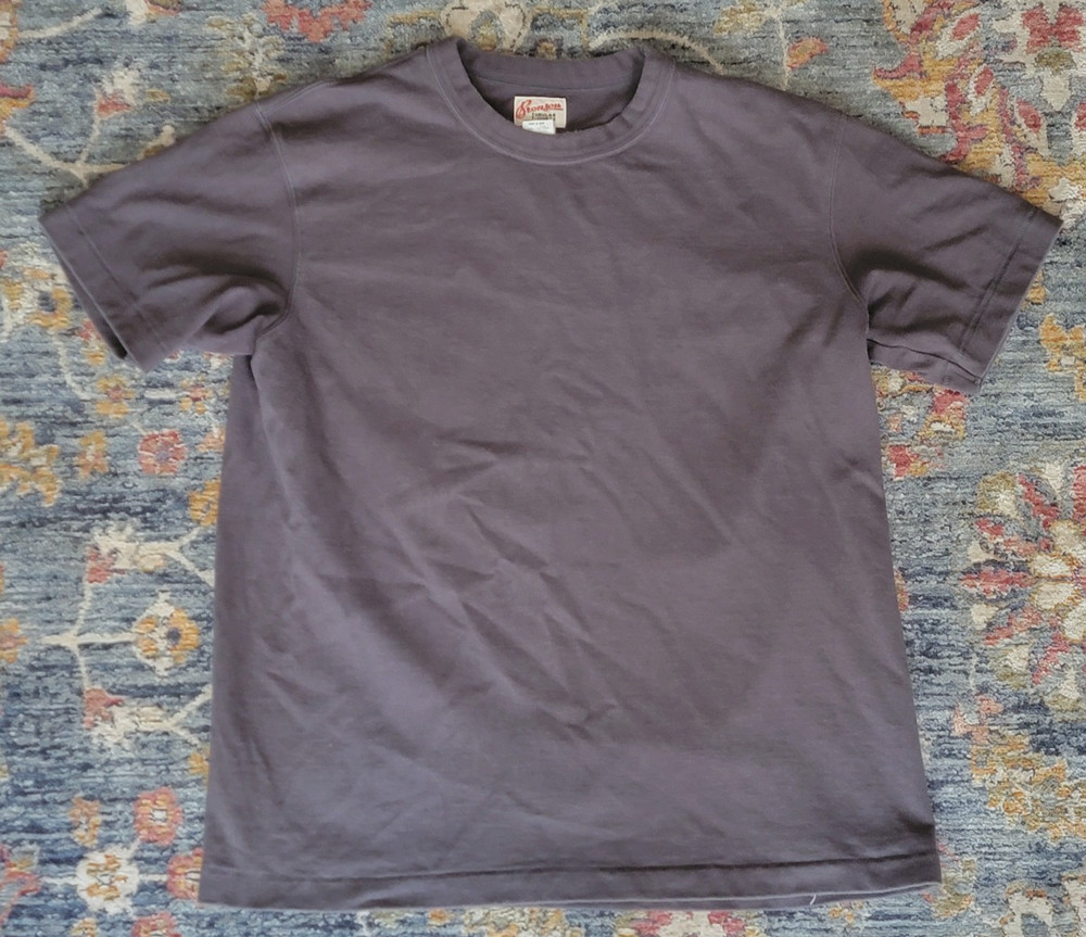 Bronson Mfg Tubular T Shirt XL Vintage Black Heavyweight Loopwheel Style