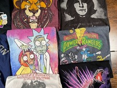 Reseller Lot of 9 Modern Pop Culture TV Movies Graphic T-Shirts SS Various Sizes
