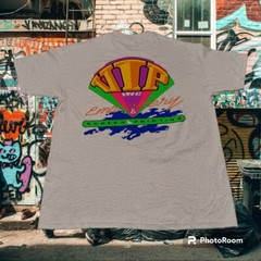 Hanes Beefy XL T-Shirt VIP Inc Embroidery & Screen Printing Advertising Grey