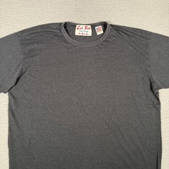 Left Field Sportswear NYC Shirt Mens XL Black Hemp Casual Preppy Tee USA Made