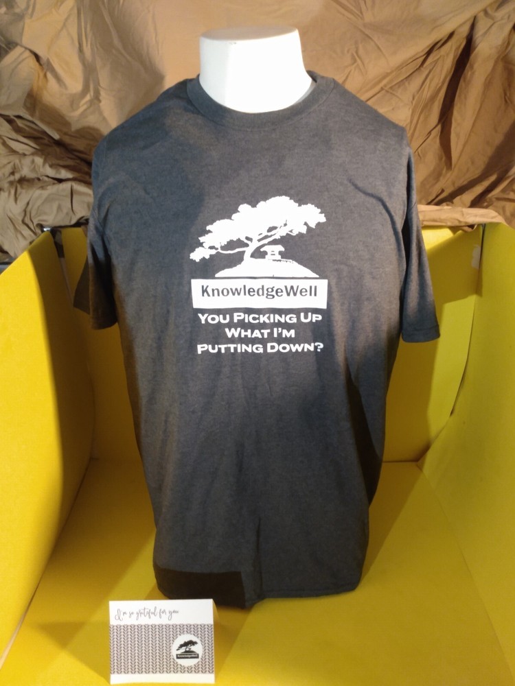KnowledgeWell YOU PICKING UP WHAT I’M PUTTING DOWN? T SHIRT GILDEN XL