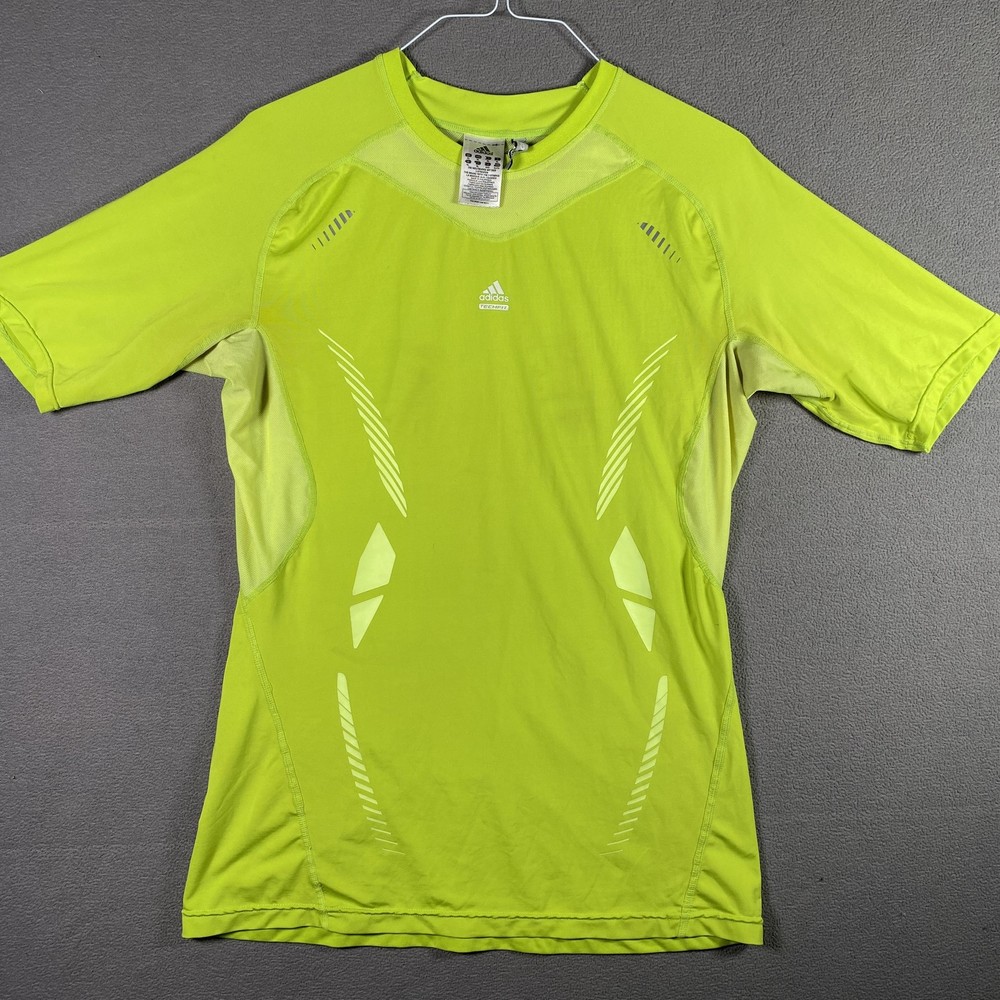 Adidas Techfit ClimaCool Shirt Mens XL Short Sleeve Athletic Running Training