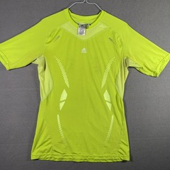 Adidas Techfit ClimaCool Shirt Mens XL Short Sleeve Athletic Running Training