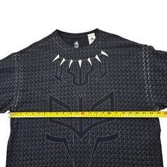 Disney Black Panther Kids XL Black Graphic T-Shirt Marvel
