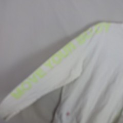 Nike Sportswear World Tour Shirt Mens Medium Crew White Long Glow In Dark Sleeve