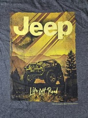 New Jeep Life Off Road T Shirt Grey Unisex 4×4 Offroad