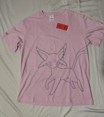 PUMA X Pokémon Relaxed Graphic Crew Neck Short Sleeve T-Shirt Mens Pink LARGE