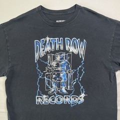Ripple Junction Death Row Records T Shirt XL Black Hip Hop Snoop Dre 90s Retro