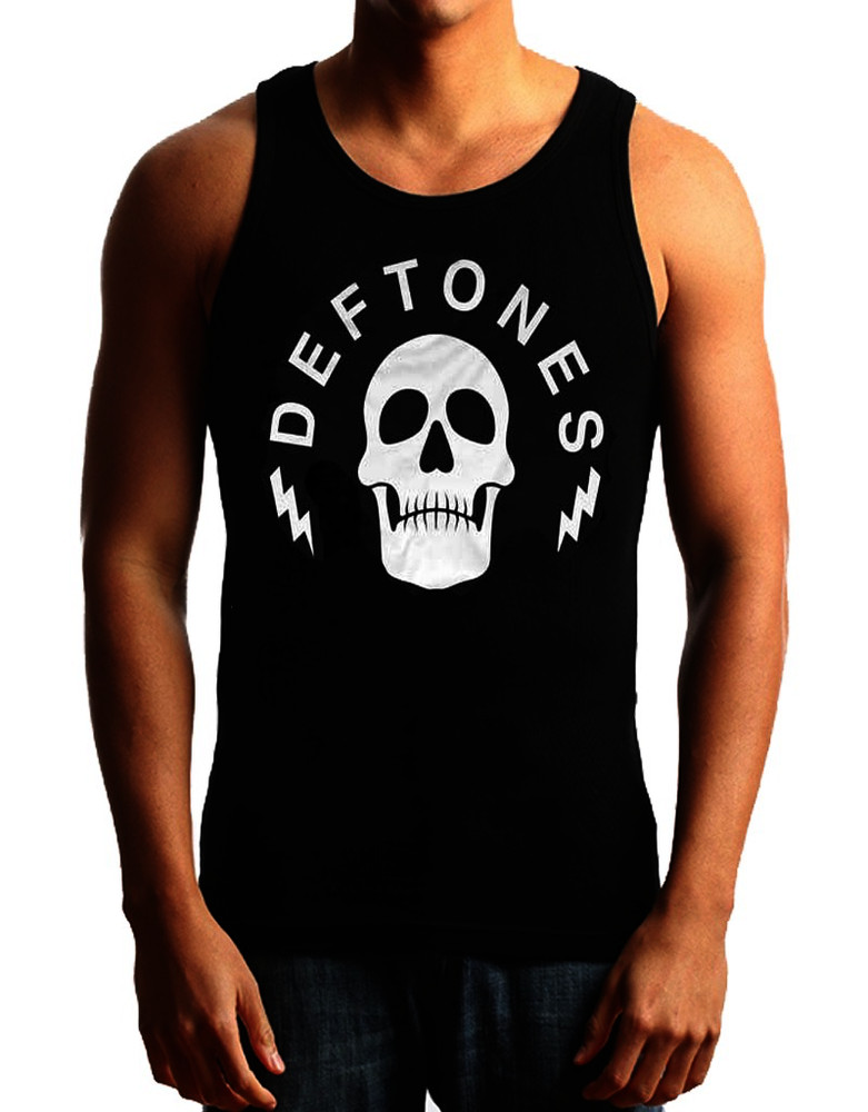 DEFTONES Heavy Metal Band Black Tank Top