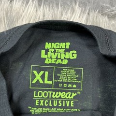 Night Of The Living Dead Coming To Get You Barbara Long Sleeve Black Green XL