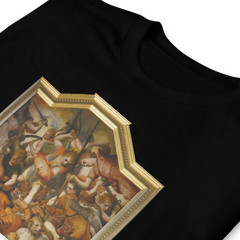 Fall of Angels, Bible Art, Historical Art, Printed T-Shirt