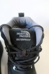 Boys The North Face Chilkat Lace II Waterproof Black Suede/Rubber Boots 4