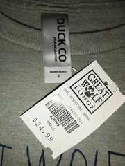Great Wolf Lodge Grey Survival Gear Graphic shirt S T-shirt NWT