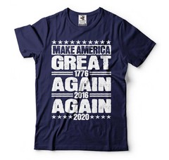 Trump 2024 Patriotic MAGA Again Again T-shirt Republican party Elections Men Tee