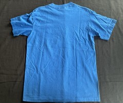 Vintage Sof Tee Mens M Blue T-Shirt Maui Print Made in USA Single Stitch 90s