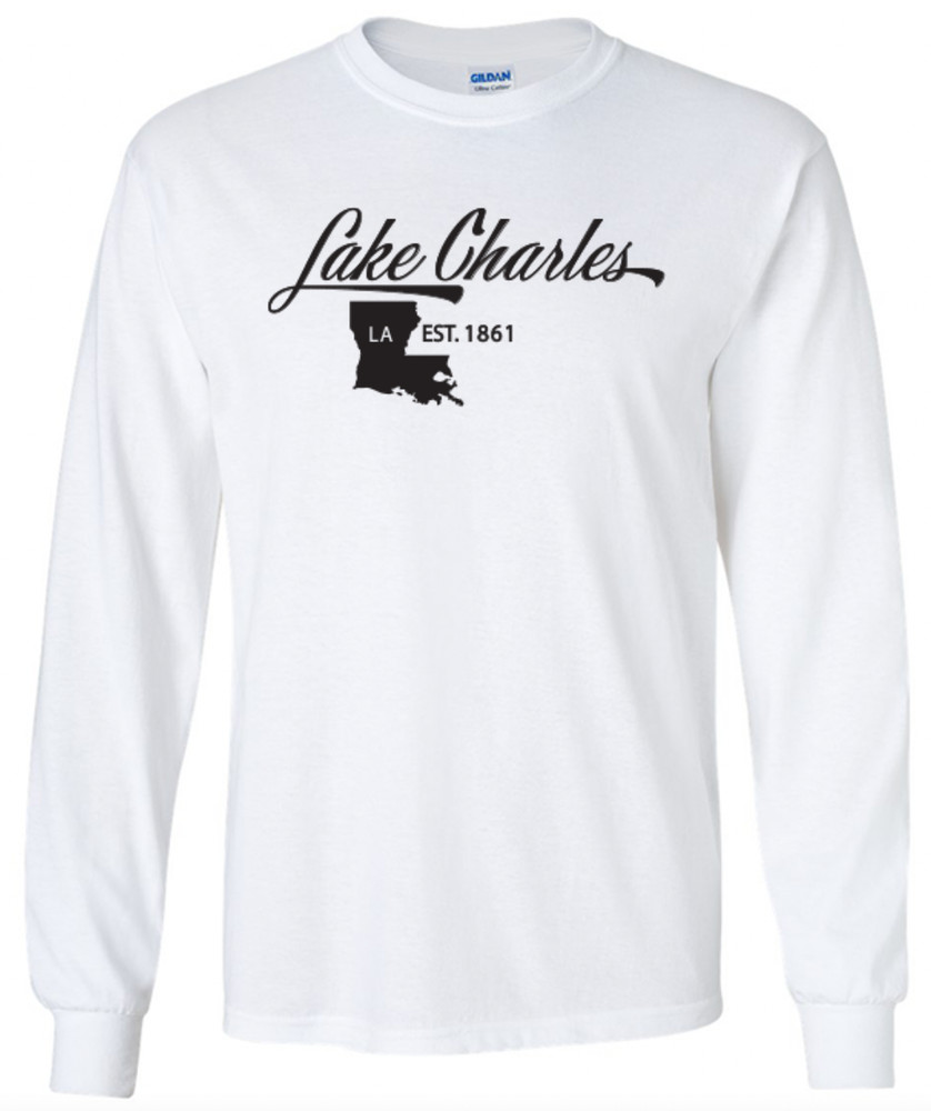 Lake Charles Louisiana T-Shirt Long Sleeve Graphic tee
