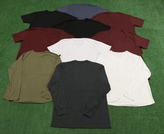 Lot Of 10 Fresh Clean Tees Short Sleeve T-shirts sz Large M134