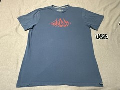 VOLCOM – Men’s T-shirt SIZE L – LARGE – BLUE – VOLCOM – True to This