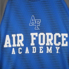 Air Force Academy Holloway T Shirt Mens Large Blue Gray Raglan Sleeve College