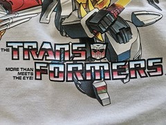 TRANSFORMERS NWT Gen 1 “More Than Meets The Eye” 2009 T-Shirt Men’s Medium Gray